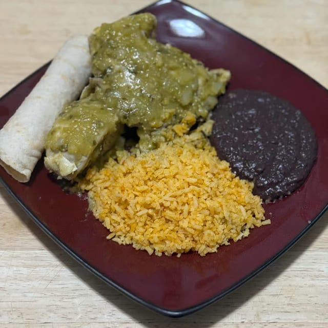 P1. Mole Verde De Pollo.